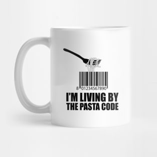 Living by the pasta code Mug